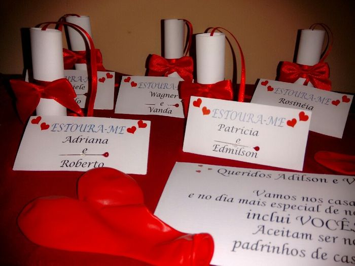 Convite dos padrinho #vem ver - 3