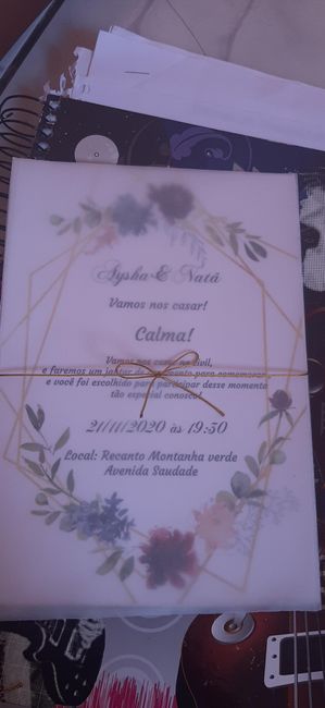 Nossos convites #vemver🥰 - 1