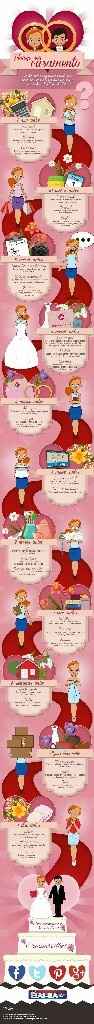 Infográfico " planeje seu casamento " ajudinha super útil ! - 1