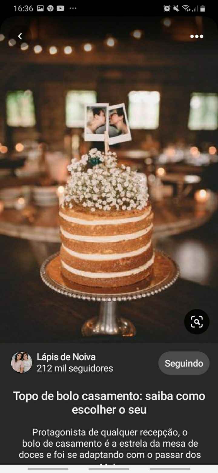 Me ajudem a escolher meu bolo (casamento civil) - 1
