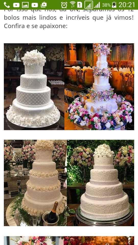Bolo de casamento com flores: Sim ou não? - 1