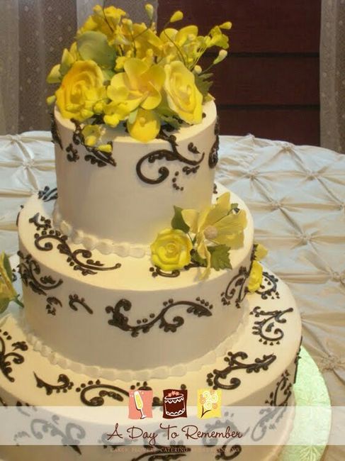 Bolo do casamento - 1