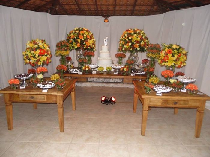 Mesa do bolo