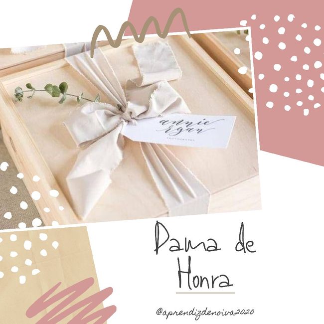 Vamos de inspirações para o convite das damas de honra!!! 1