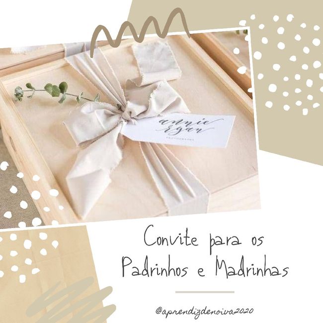 Inspirações para o convite dos padrinhos!!! 1