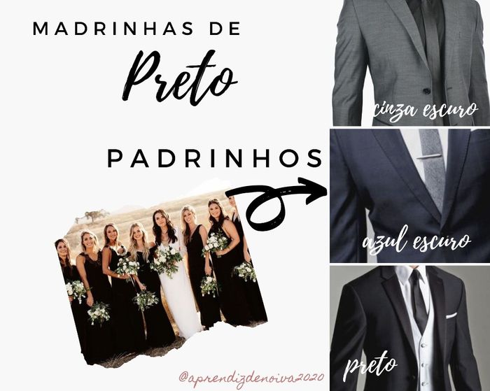 Como escolher a cor do terno dos padrinhos de acordo com a cor do vestido das madrinhas!!! 7