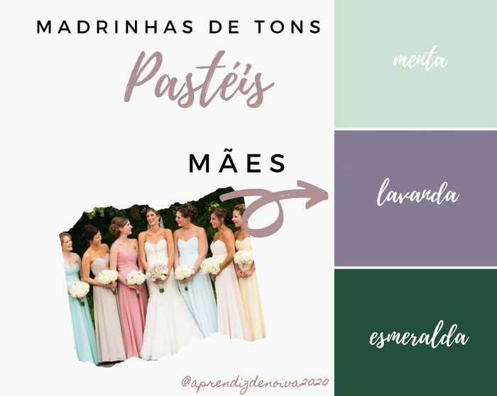 Como escolher a cor da Roupa das mães dos noivos de acordo com a cor do vestido das madrinhas!!! 8