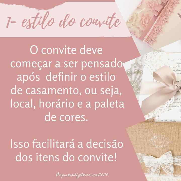 Dicas para escolher os convites dos convidados!!! - 2