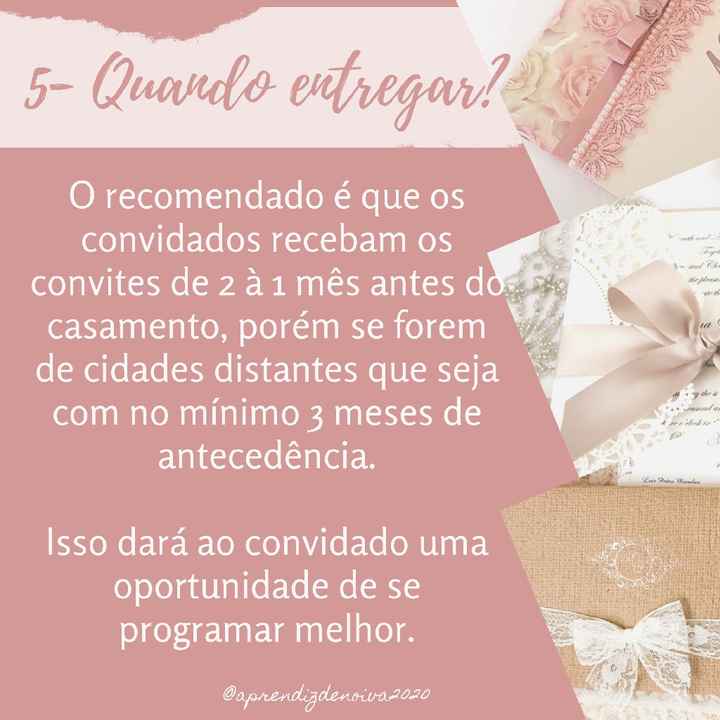 Dicas para escolher os convites dos convidados!!! - 6