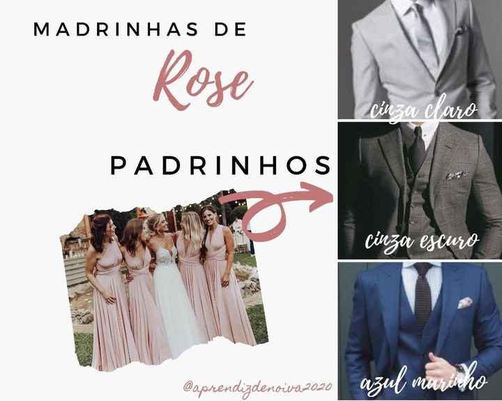 Como escolher a cor do terno dos padrinhos de acordo com a cor do vestido das madrinhas!!! - 10