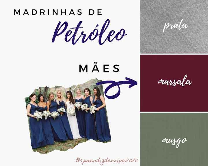 Como escolher a cor da Roupa das mães dos noivos de acordo com a cor do vestido das madrinhas!!! - 4