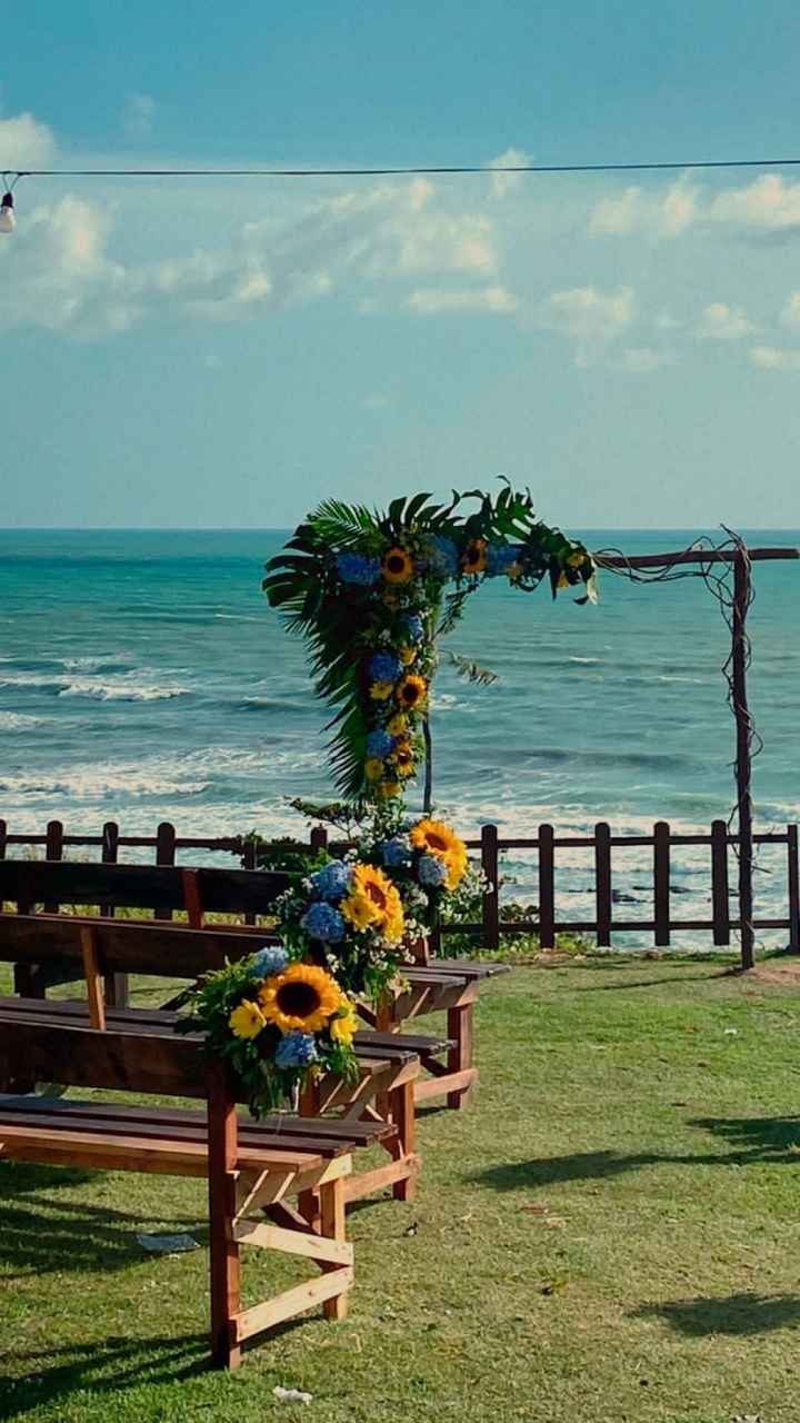 Casamento rústico na Praia - 1