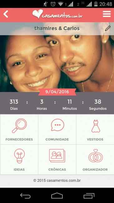 Faltam quantos dias para o seu casamento??? - 1