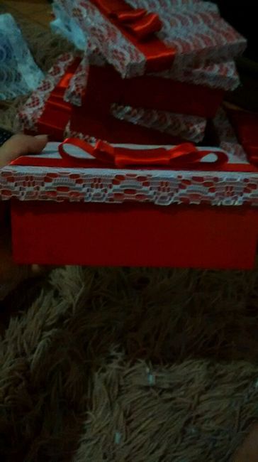 Minhas caixinhas padrinhos!! - 2