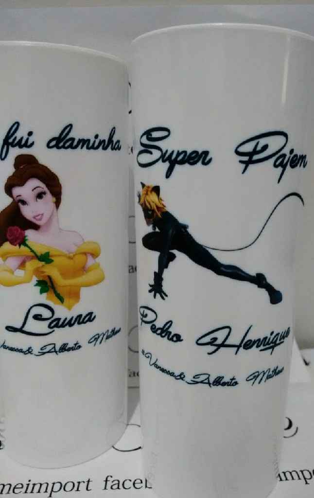Produção dos copos damas e pajens! - 3