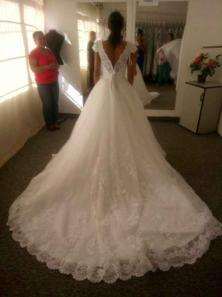  Vestido escolhido. # vem ver. - 1