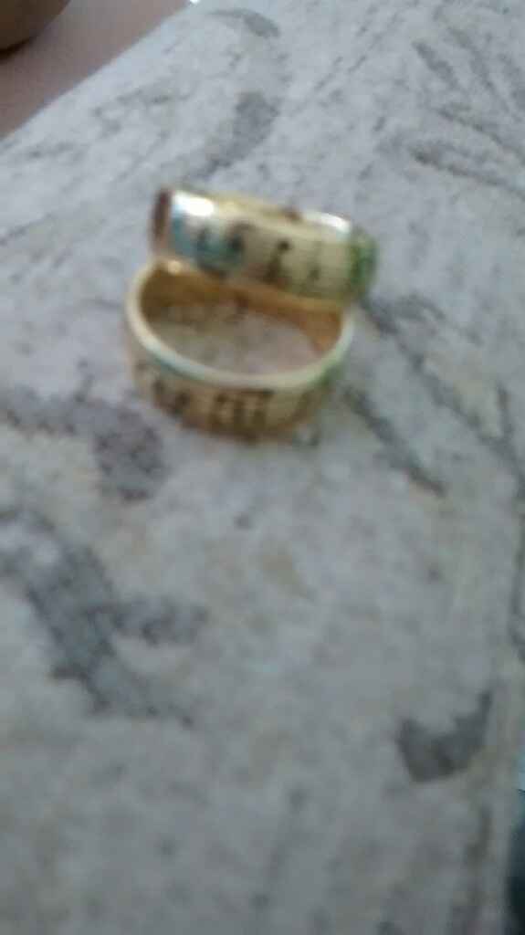 Minhas alianças.... - 2