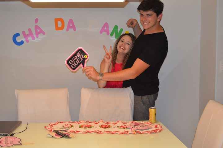 Com meu amor quando ele chegou