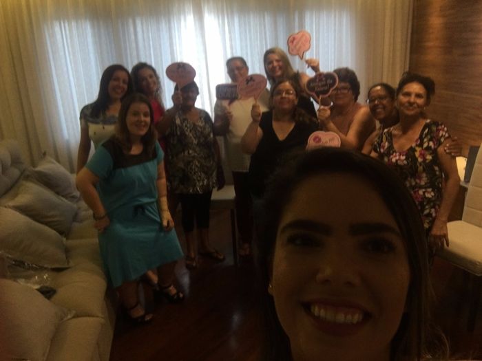 A selfie de parte das meninas