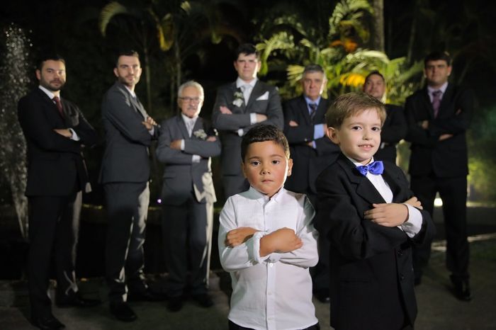 Os homens da familia