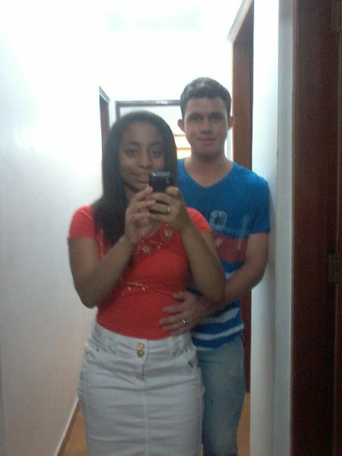 A primeira e a mais recente foto com seu amor - 2