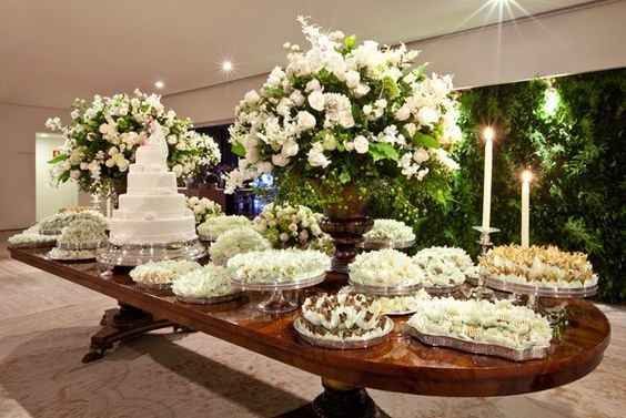 Flores brancas 