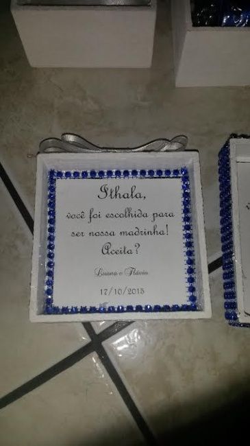 O convite.