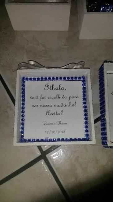 O convite.