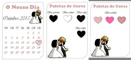 Cartões para os padrinhos - Ana