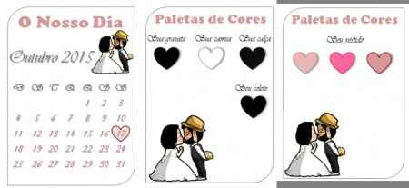 Cartões para os padrinhos - Ana