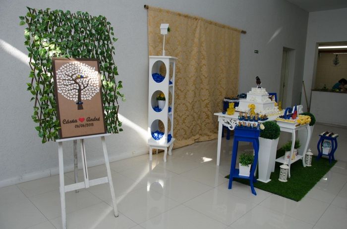 Mesa do bolo