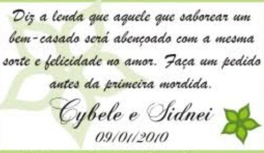 Bem-casados. - 1