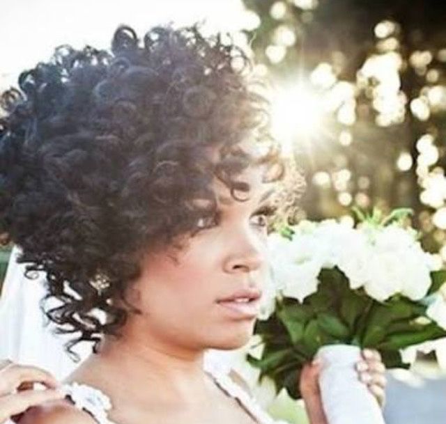 Enfeite de cabelo (noiva cacheada) - 1