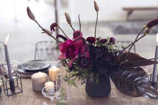Decoração - Casamento Civil estilo industrial/ Boho ou Rustico. ( Marsala) - 2