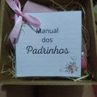 Caixa dos padrinhos prontas! - 2