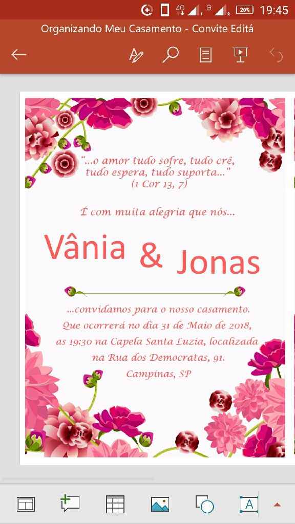  Convites - 2