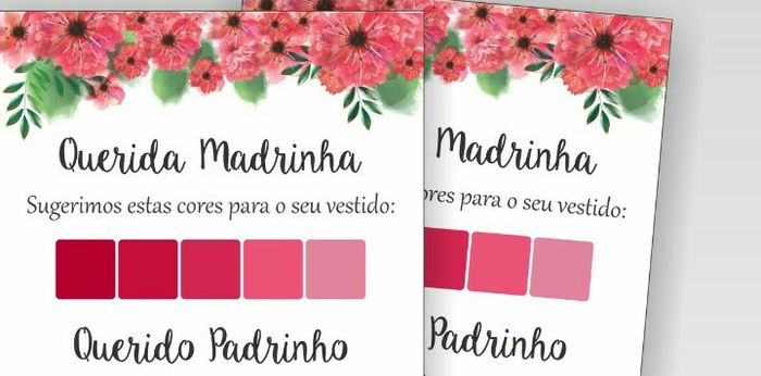 Cor vestido das madrinhas - 1