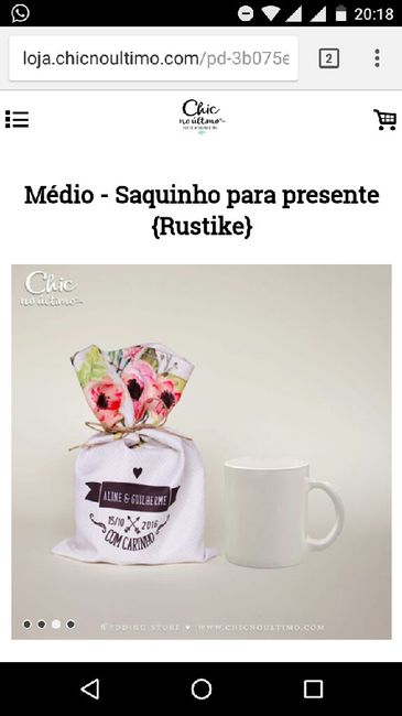 Convite para padrinhos - 2