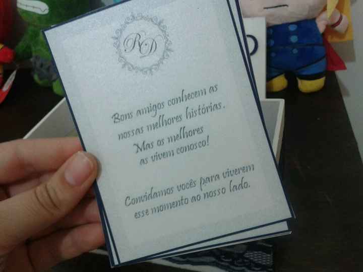 Eu que fiz! vem ver as caixas convites dos meus padrinhos! !! - 5