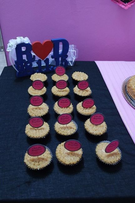 cup cakes de agradecimento