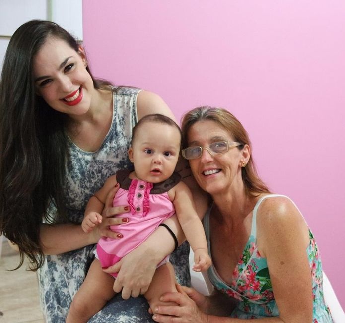 Eu, Minha mãe e minha sobrinha