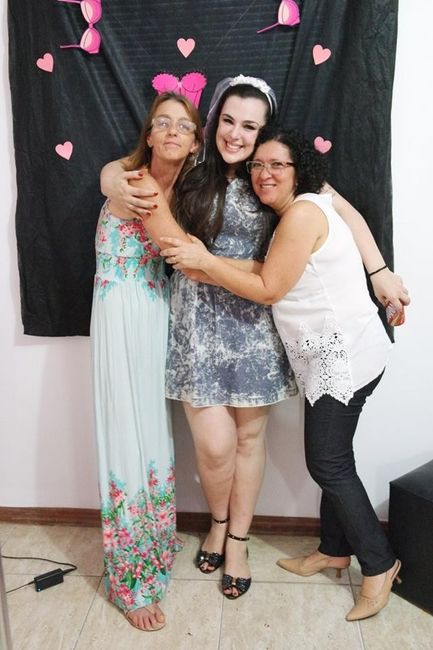 Minha mãe e madrinha