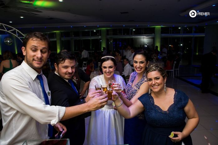 embebedando os padrinhos!