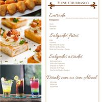 o menu escolhido para o meu casamento 😋 - 2