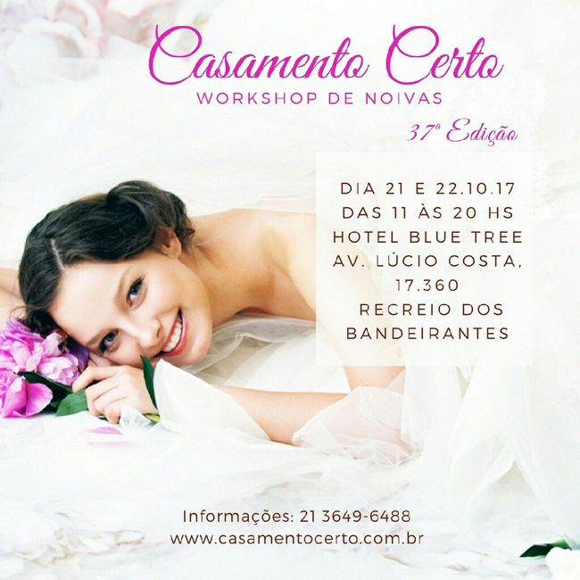 Super dica: Feira de noivas no Rio de Janeiro esse final de semana! 1
