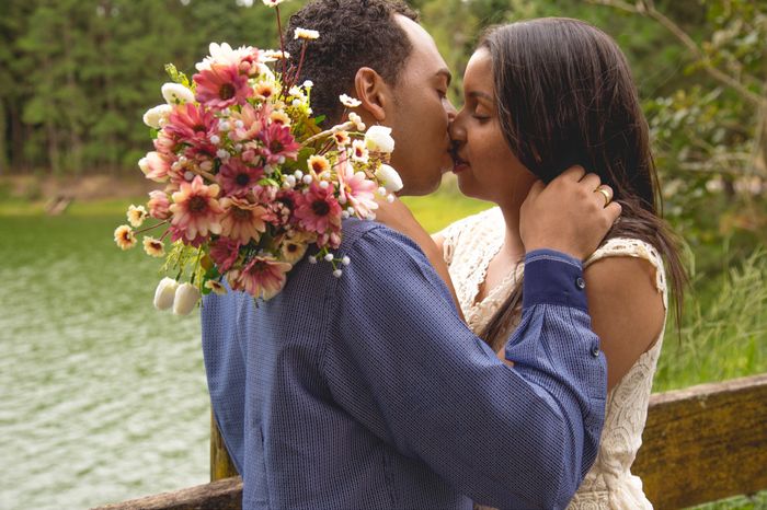 Compartilhe o seu pré-wedding - o melhor beijo - 1