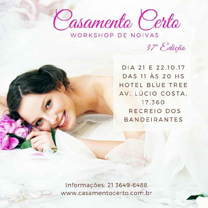  Super dica: Feira de noivas no Rio de Janeiro esse final de semana! - 1