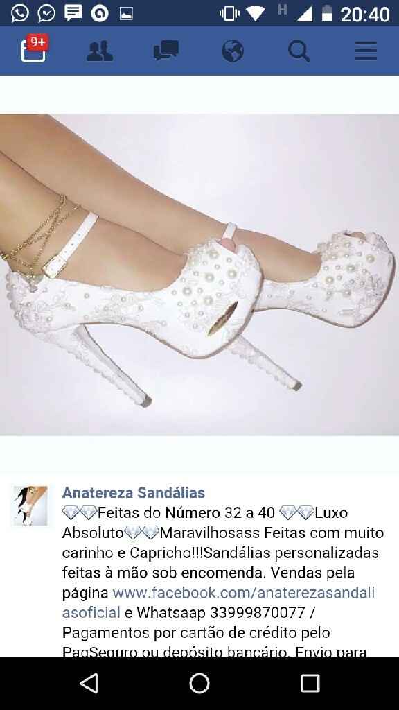 Sapato escolhido ,venham ver ! - 1