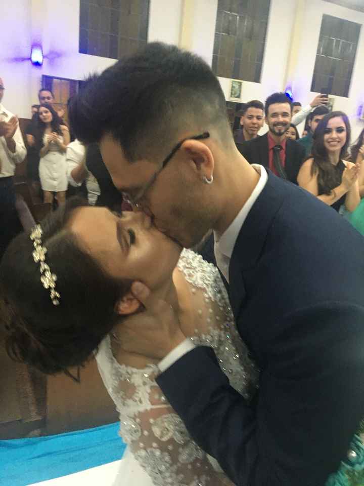 O beijo da saída!