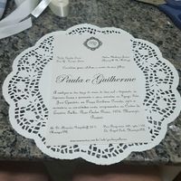 Nosso convite diy, vem ver :) - 1